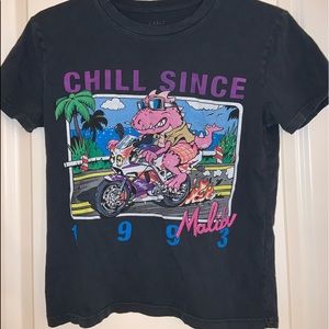 brandy melville chill since 1993 malibu tshirt